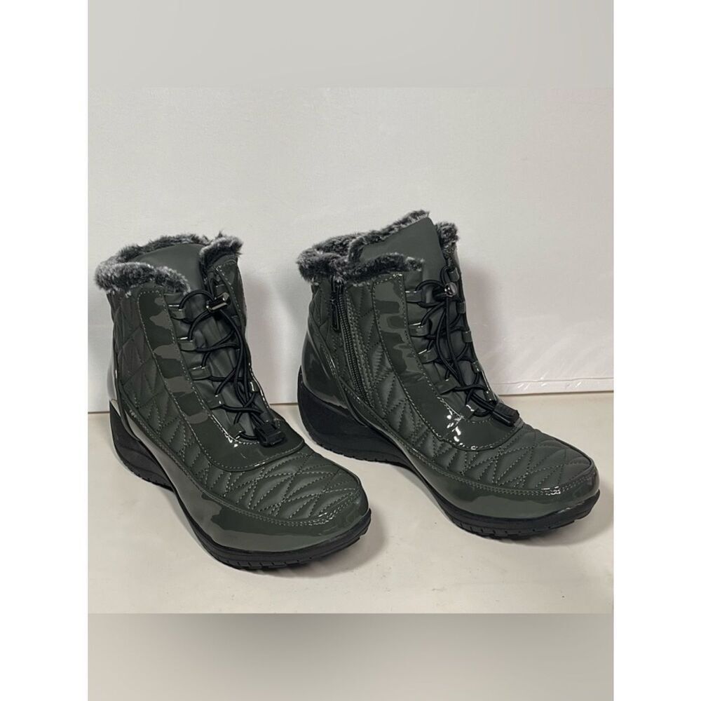Khombu Molly Waterproof Winter Ankle Snow Boots
